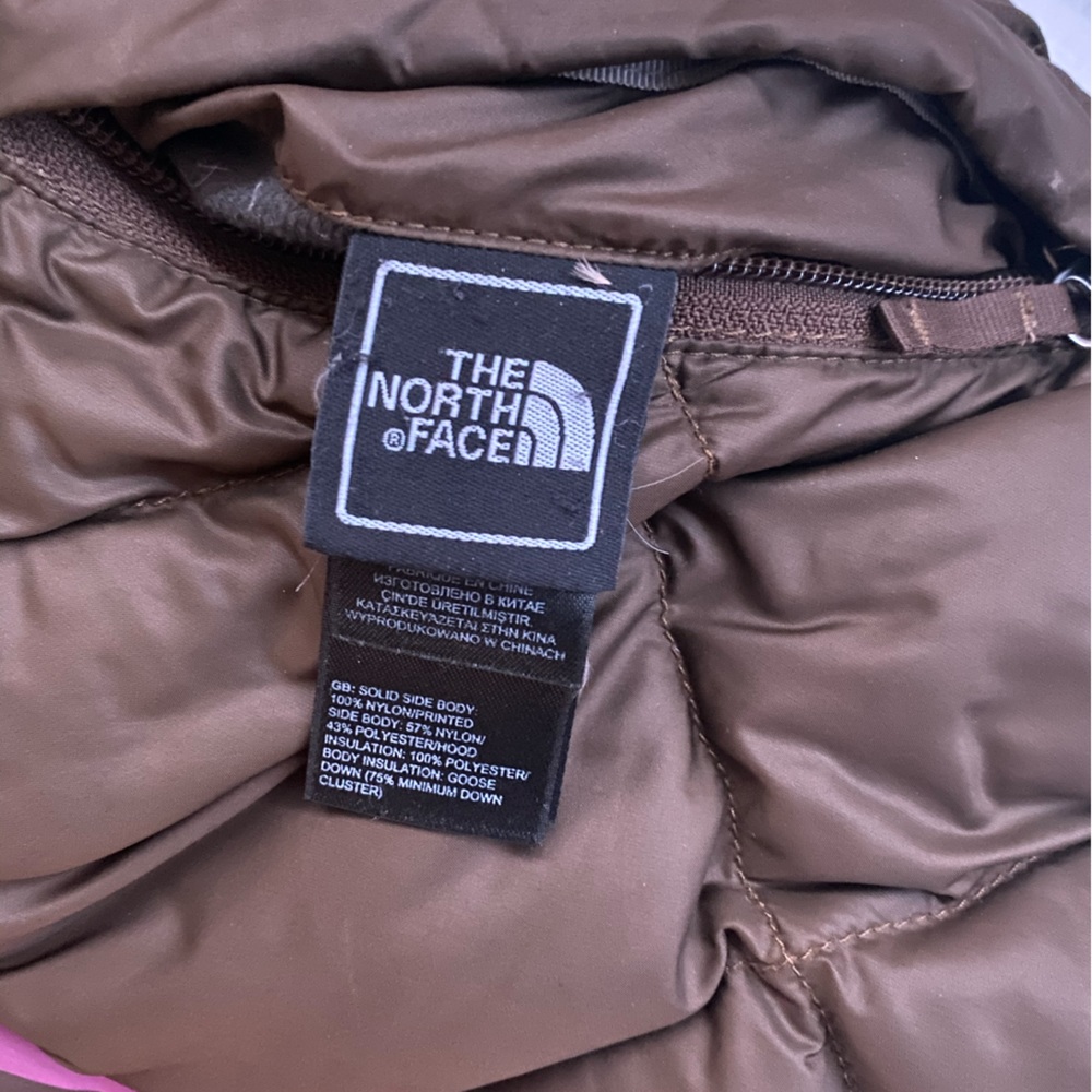 Famous Brown 550 North Face Puffer Jacket - Picture 4 of 6